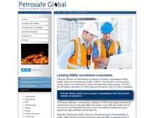 Tablet Screenshot of petrosafeglobal.com